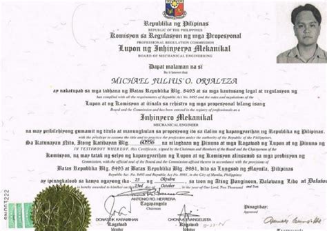 registered mechanical engineer.